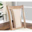 Ensemble de meuble-lavabo rembourré en tissu 2 tons