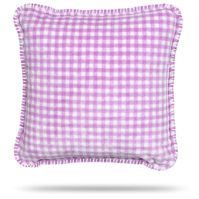  Gingham Throw Pillow