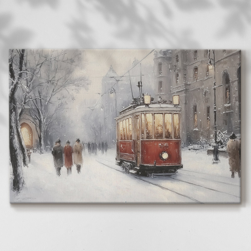 «Frostlit Blessing of Eve», toile tendue avec châssis de qualité supérieure, H 40 po x l 60 po