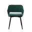 Chaise avec accoudoirs en velours Kristina-856583918