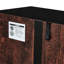 Armoire à 8 portes en noyer à 8 portes - Gardez vos accessoires de rangement organisés pour les petits espaces