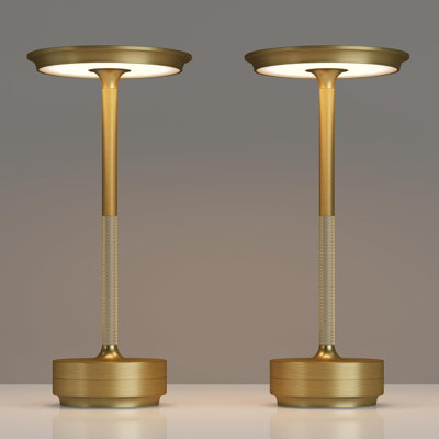 Rechargeable Cordless Table Lamps, Portable 5000Mah Battery LED Light With 3 Colour Stepless Dimming, Memory Function, For Indoor And Outdoor Use