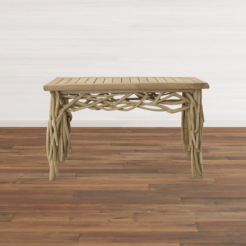 Console en bois massif 56 po Lawley