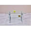 Table basse transparente en verre trempé, table basse