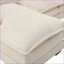 Canapé modulaire, grand Boucle en chenille moderne en U pour le salon | Beige | Boucle-1541634237