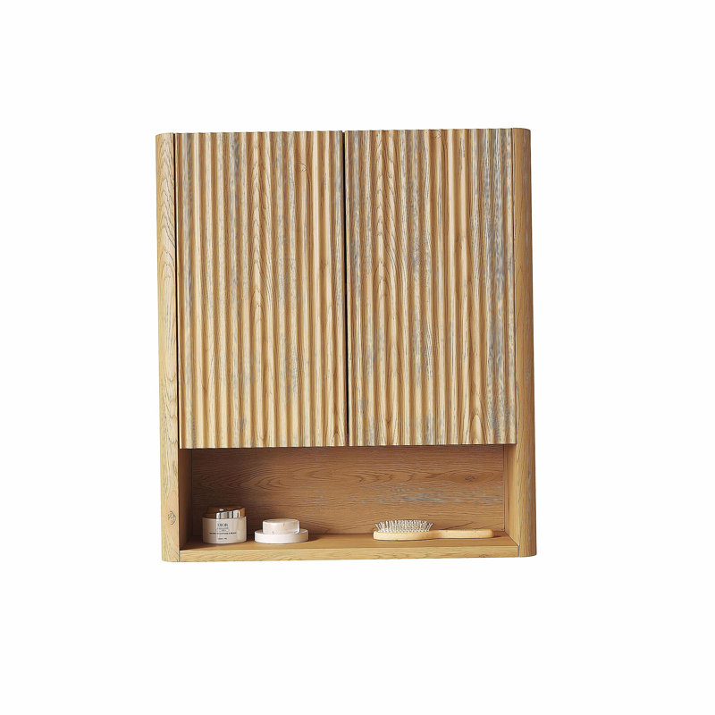 Armoire de salle de bain Zula, Chêne doré
