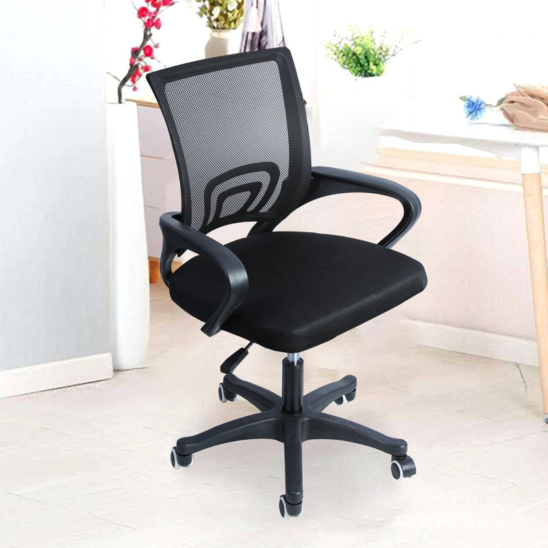 Chaise de travail ergonomique Jissell, Noir
