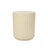 Outdoor Cylinder Shaped Mgo Side Table, Lightweight With Elegant Wave Design For Garden And Balcony-460420974