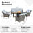 Kremmling Wicker 7 - Person Patio Conversation Set with Cushions-916831026