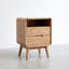 Armoire de chevet en bois massif Pure