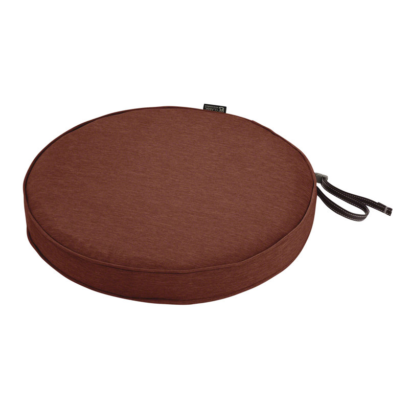 Coussin de siège d'extérieur Pina, Rouge henné Heather, H 2 po x l 15 po x p 15 po