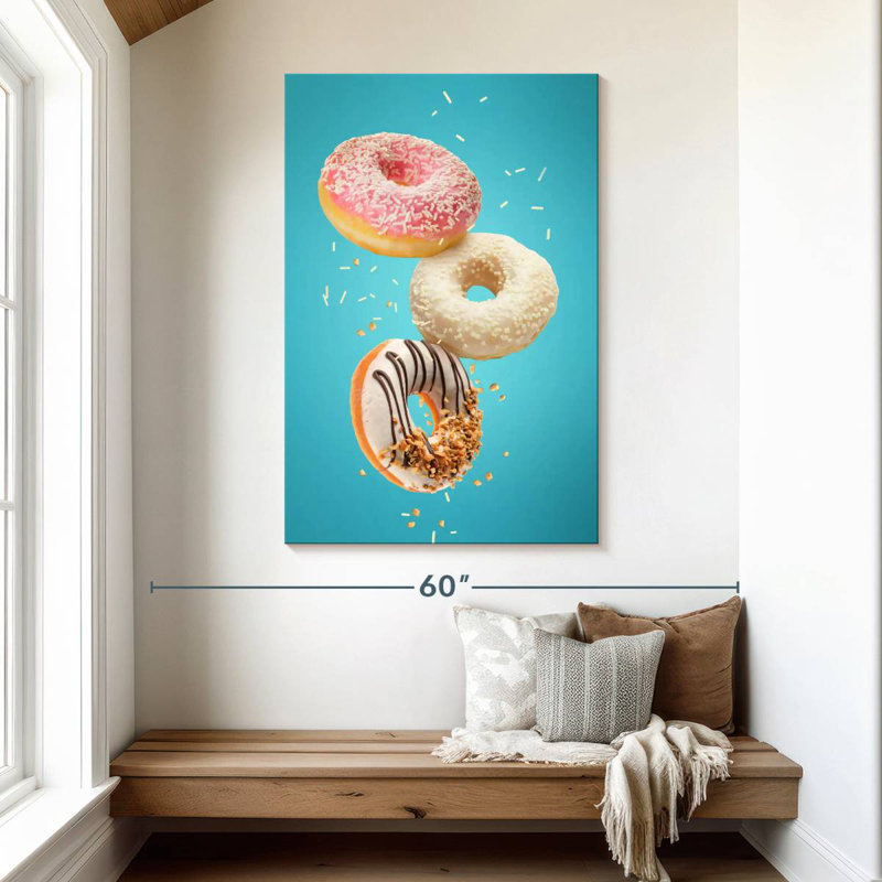 Yarlin Doughnuts And Sprinkles, 48" H x 32" W