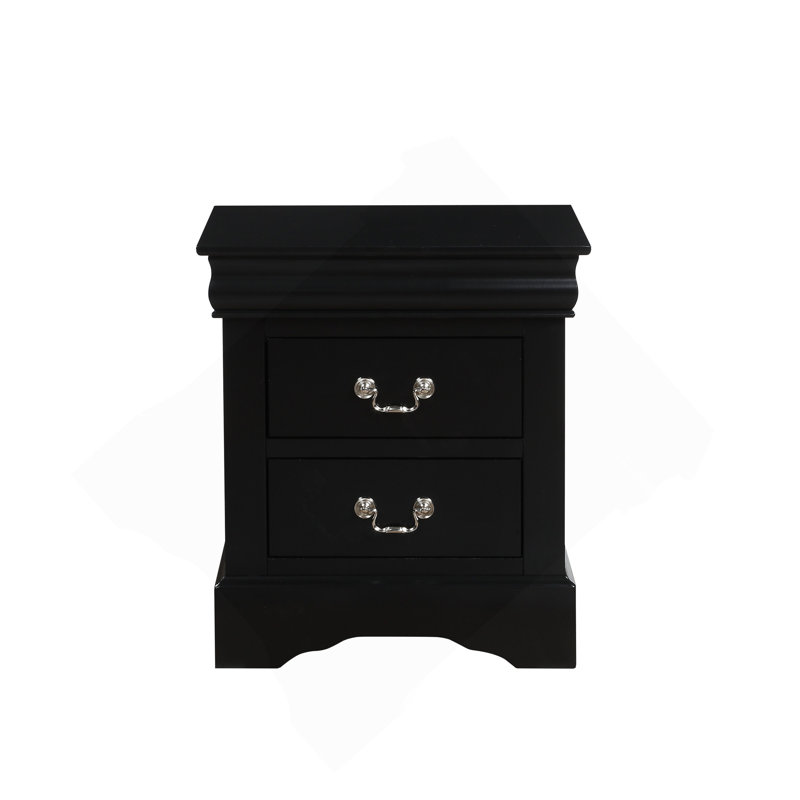 Table de chevet en bois de style Louis Philippe