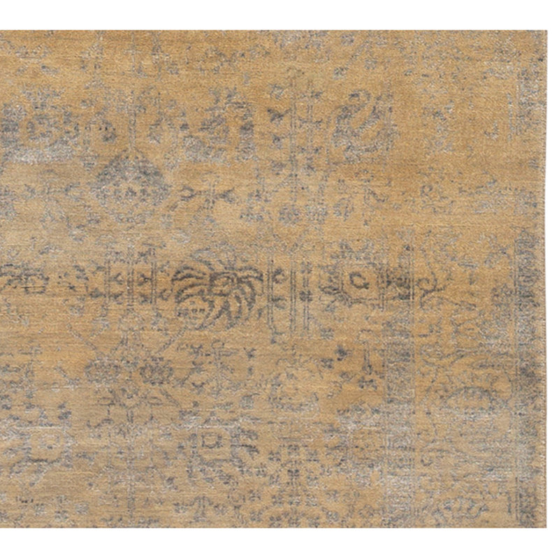 Tapis rectangulaire noué à la main