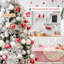 Arbre de Noël vert floqué / givré-1421938497