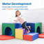 7 pièces ECR4Kids SoftZone Tunnel Maze-88912627
