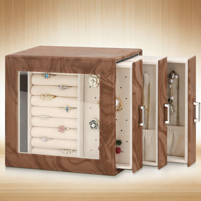 PU Leather Jewellery Box +