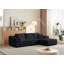 Canapé modulaire en nuage de 104 po avec méridienne en forme de L, canapé modulaire moderne avec assise profonde, fauteuils rembourrés pour la chambre à coucher du salon, aucun assemblage requis (tissu en chenille innovant)-1642161541-1642161540