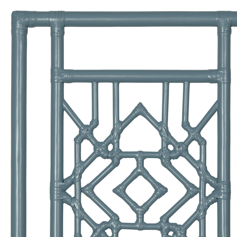 Tulum Open-Frame Headboard, Twin, Regatta Blue
