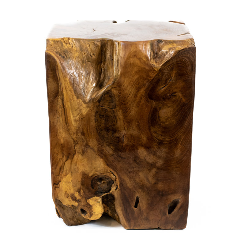 Burruss Solid Wood Accent Stool