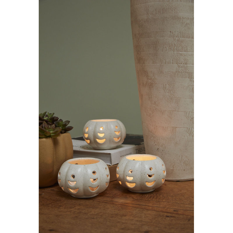 7'' H Ceramic Tabletop Votive Holder