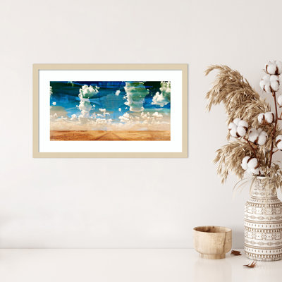 «Country Road» par Sisa Jasper, impression sur bois encadrée