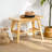 Solid Wood Entryway Shelf Storage Bench-755366459