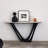 Italian style light luxury simple console table