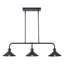 Luminaire suspendu pour îlot de cuisine 3 lumières Alauna