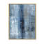 «Blue Meets Gray», art mural moderne et contemporain sur toile