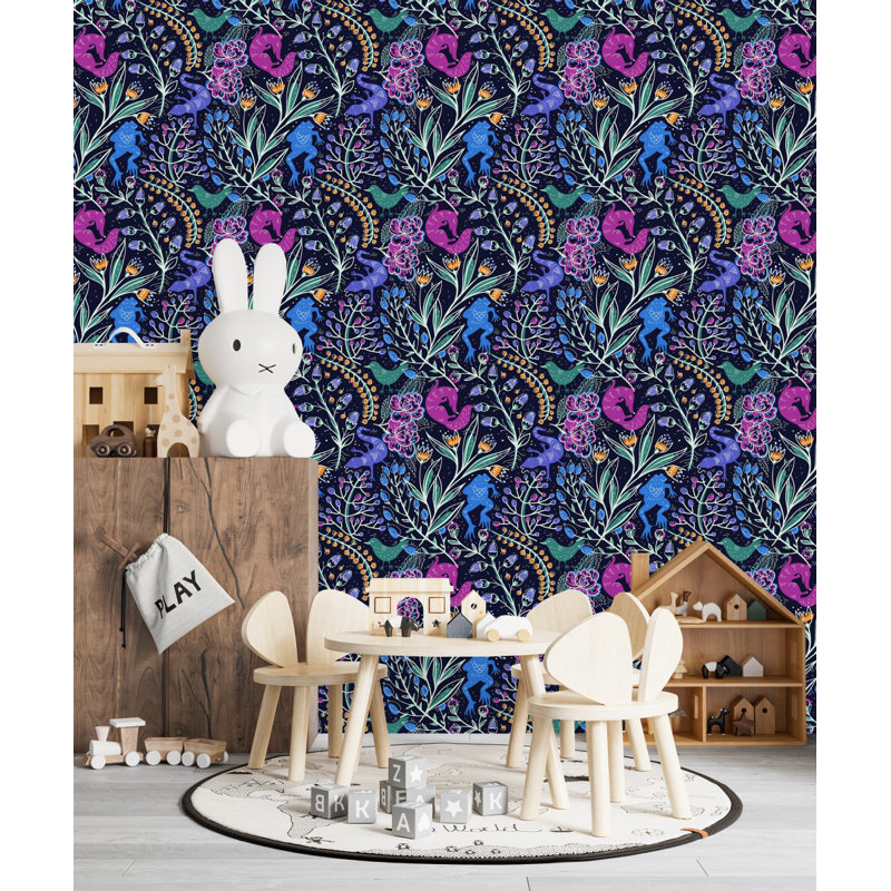 Carreau de papier peint l 25 po, L 2,09 pi x L 10,42 pi