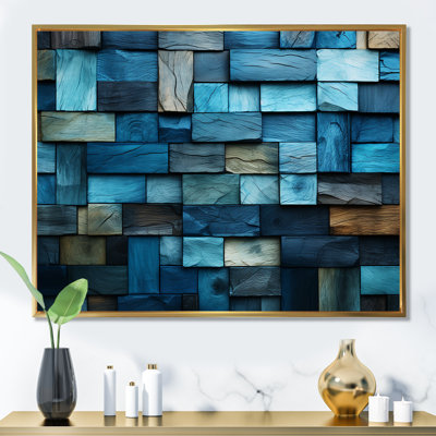 Boho Earth Element Stones Mosaic III - Boho mosaïque murale, art mural