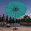 Parasol de marché Ayzah 9 pi avec 80 lumières DEL-1376356422