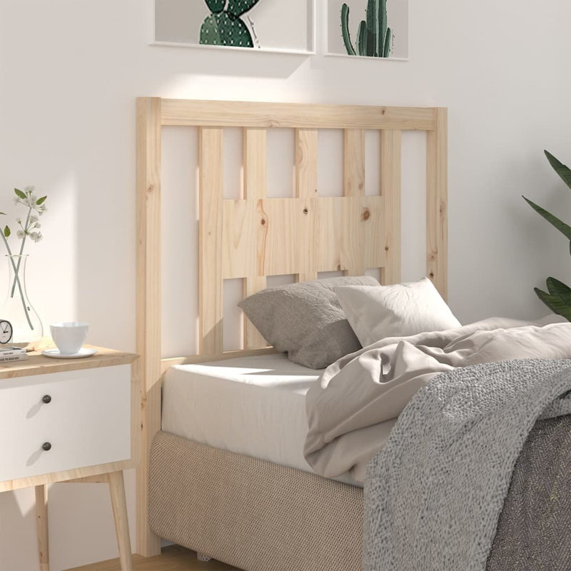 Merrell Solid Wood Headboard, Single (3'), Brown