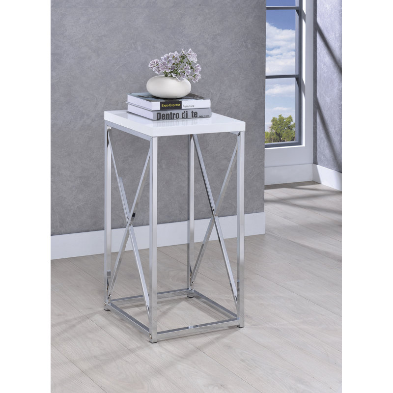 Table de bout Allionna, Blanc