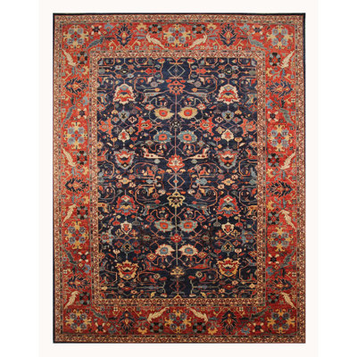 Hand-Knotted High-Quality Area Rug
