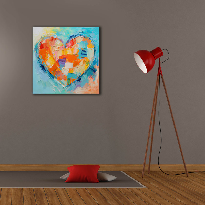 «Colours of Emotion» d'Ivan Guaderrama, H 26 po x l 26 po x P 1,5 po
