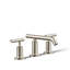 Purist Widespread Bathroom Faucet with Drain Assembly-285333583