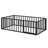 Haryuvraj Floor Bed Frame with Fence and Door-1698535050-1727949926