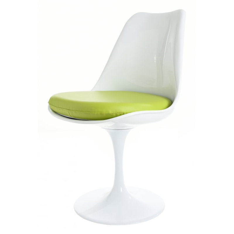 Pollard 119.38cm H Polyurethane Upholstered Side Chair, Green