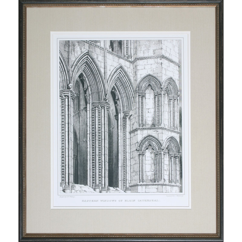 Gothic Detail V Print by Billings