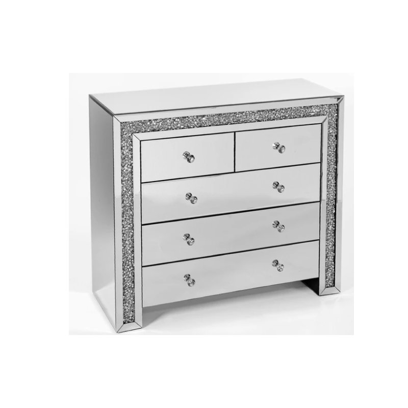 Smithshire 45cm W 5 - Drawer Chest of Drawers