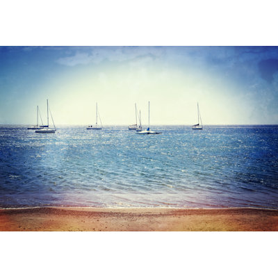 Scene Along the Water II by Golie Miamee - Photograph