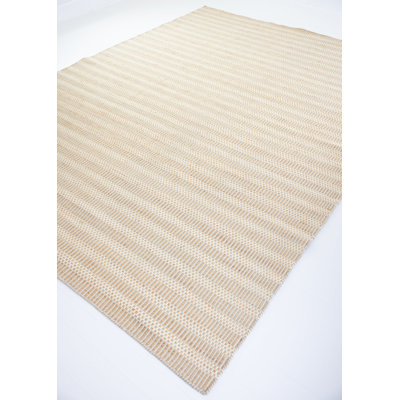 Jute & Wool Striped Rug