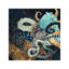 Metallic Octopus II - Wrapped Canvas Print-1526416443