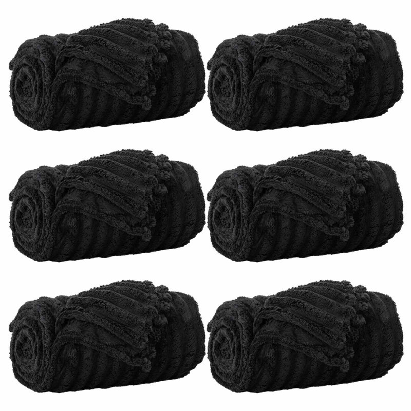 3.2-43 Blanket, 270cm x 240cm, Black