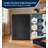 Gray 2-pack of 36 x 25 in medium honeycomb litter trapping mats with BPA-free construction; the waterproof and urine-proof rugs help reduce mess, lift easily for cleaning, and work as litter catchers around the box.