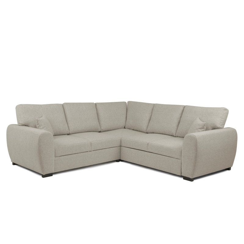 Camareon Corner Sofa Bed, Cream
