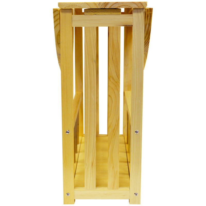 Solid Wood End Table, Natural