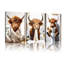 3 Piece Wrapped Canvas Print